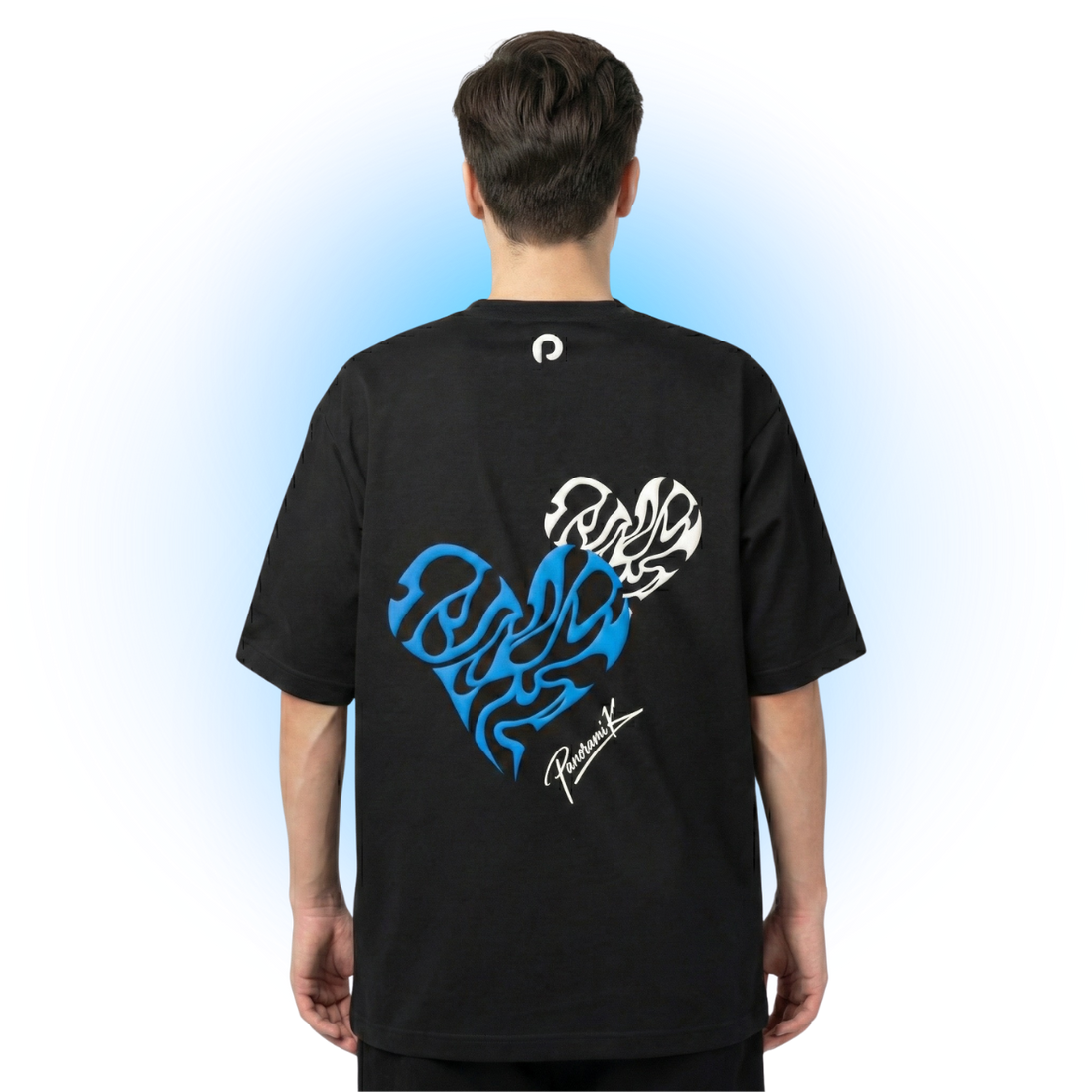 T-Shirt Panorami-k Unisexe Bleu - Panorami-k